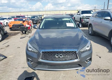 2019 Infiniti Q50 3.0T Luxe from USA, damaged, VIN JN1EV7AP2KM517651